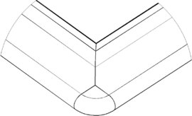 Model MRU - Compensator Unghiular | corner profile