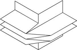 Model MRW - Compensator Unghiular | corner profile
